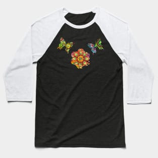 Butterflies Baseball T-Shirt